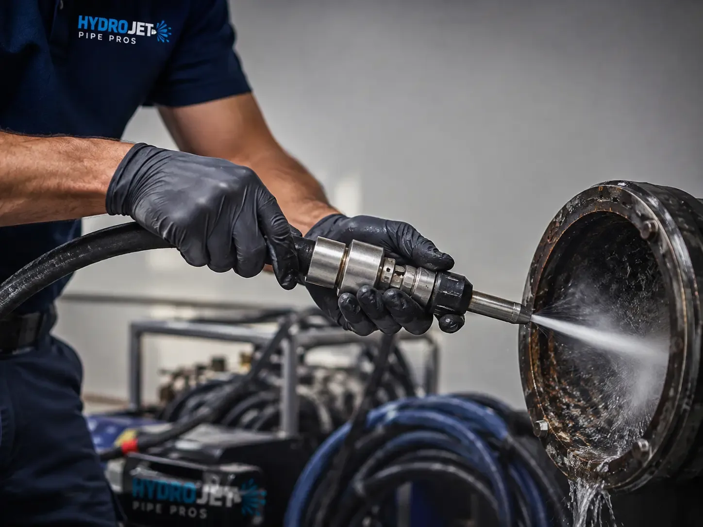 Hydro Jet Pipe Descaling in Bentonville, VA
